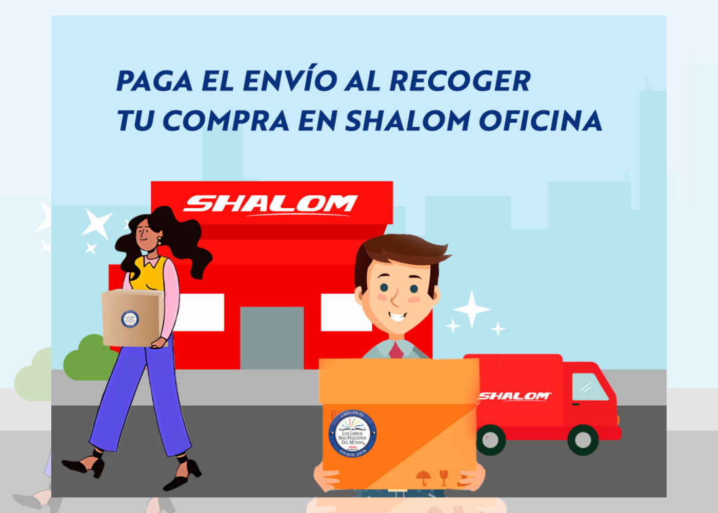 Envíos por Shalom oficina